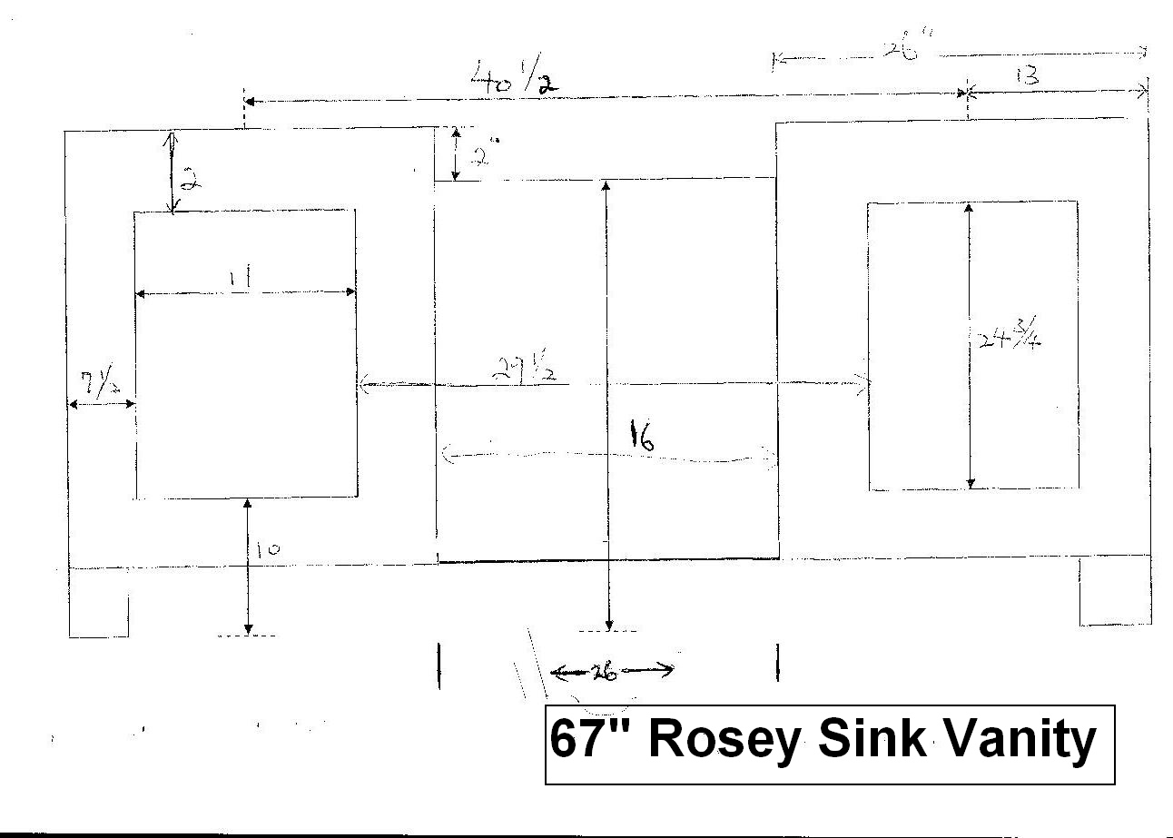 Bathroom Double Sink Vanity Plumbing Diagram / Yet the vanity is often our first stop each and
